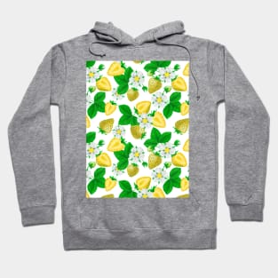 Yellow Strawberries Hoodie